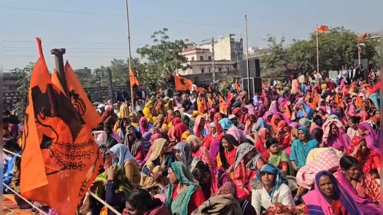 Rajasthan News: भारतीय मजदूर संघ की हुंकार रैली जयपुर में हजारों श्रमिकों ने उठाई मांगें,&nbsp;30 से अधिक संगठन जुटे&nbsp;