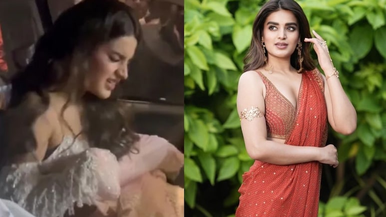 Shocking VIDEO: जमावाने घेरलं, धक्काबुक्की.. गर्दीच्या गैरवर्तनाने अभिनेत्री निधी अग्रवाल हादरली