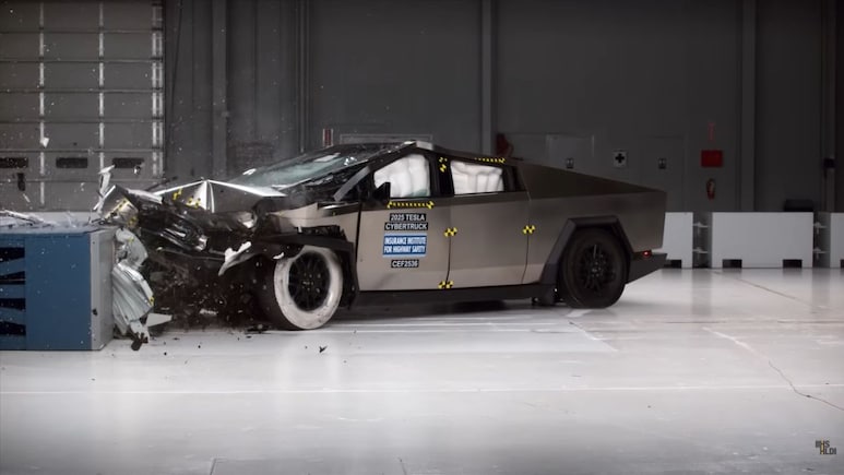 2025 Tesla Cybertruck Becomes Safest Pick Up Truck, Outperforms Ford F-150