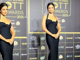 Alia Bhatt Stuns In A 1993 Herve Leger Black Dress, Topped Off With Diamonds