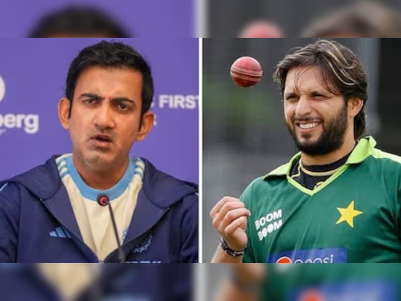 "Proved You Are Not Always Right": Shahid Afridi Takes Aim At Coach Gautam Gambhir