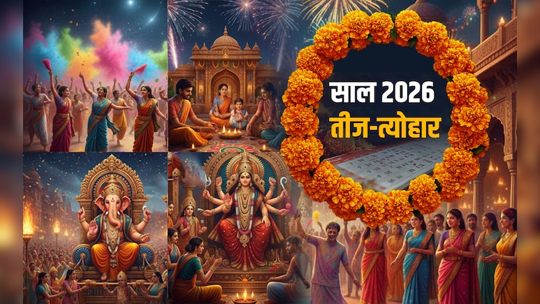 Calendar 2026: नये साल में कब पड़ेगी होली और दिवाली, देखें हर छोटे-बड़े पर्वों वाला कैलेंडर 2026