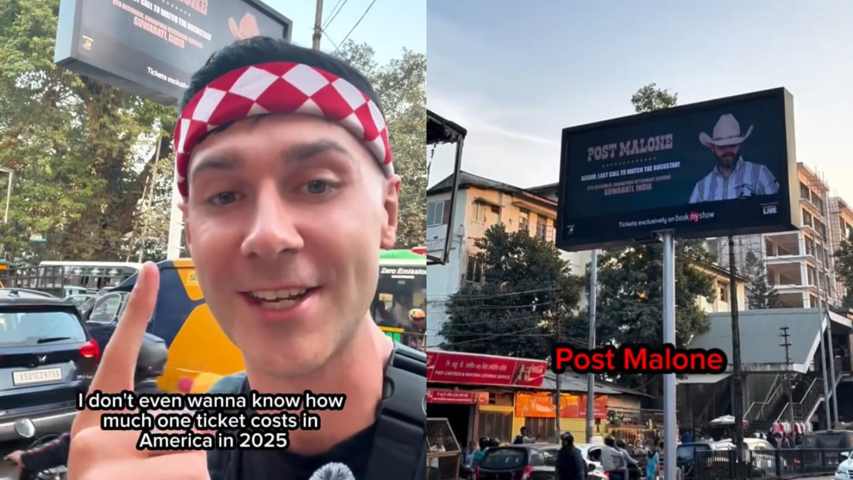 UK Traveller Thrilled By Budget-Friendly Concert Tickets In Guwahati, His Video Goes Viral