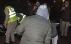 Shocking Scenes As Men From Central Force Manhandle Unnao Survivor's Mother