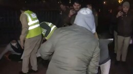 Shocking Scenes As Men From Central Force Manhandle Unnao Survivor's Mother