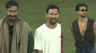 Viral Video: Ajay Devgn And Tiger Shroff Booed By Crowd At Lionel Messi's Mumbai Event At Wankhede Stadium