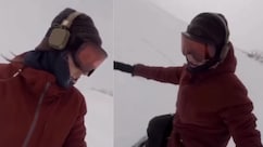 लड़की ने बॉयफ्रेंड को भेजा बर्फीली पहाड़ियों में बनाया मस्ती का वीडियो, देखते ही कांप गया कलेजा