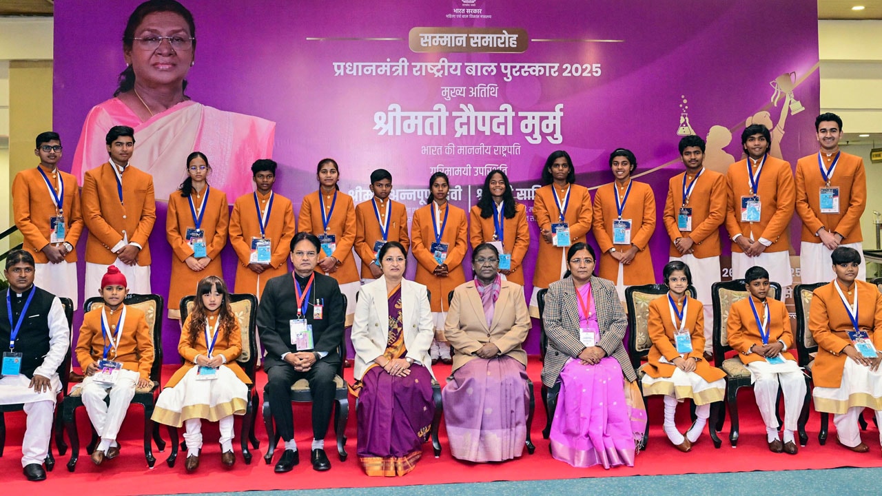 Veer Bal Diwas: Young Innovators Honoured By President Murmu For Remarkable Achievements