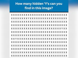 सिर घूम जाएगा, 15 सेकेंड में खोजने हैं तस्वीर में छिपे 'Y',  केवल तेज दिमाग लोग ही कर सकते हैं सॉल्व