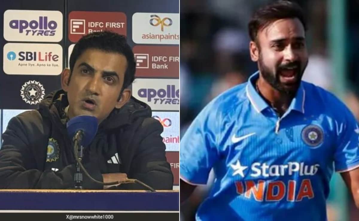 कोच नहीं, खिलाड़ियों को मैदान पर..., अमित मिश्रा ने किया गौतम गंभीर का बचाव