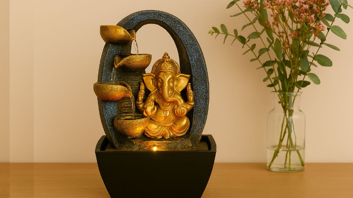 Elevate your home decor with Myntras range of indoor water fountains 