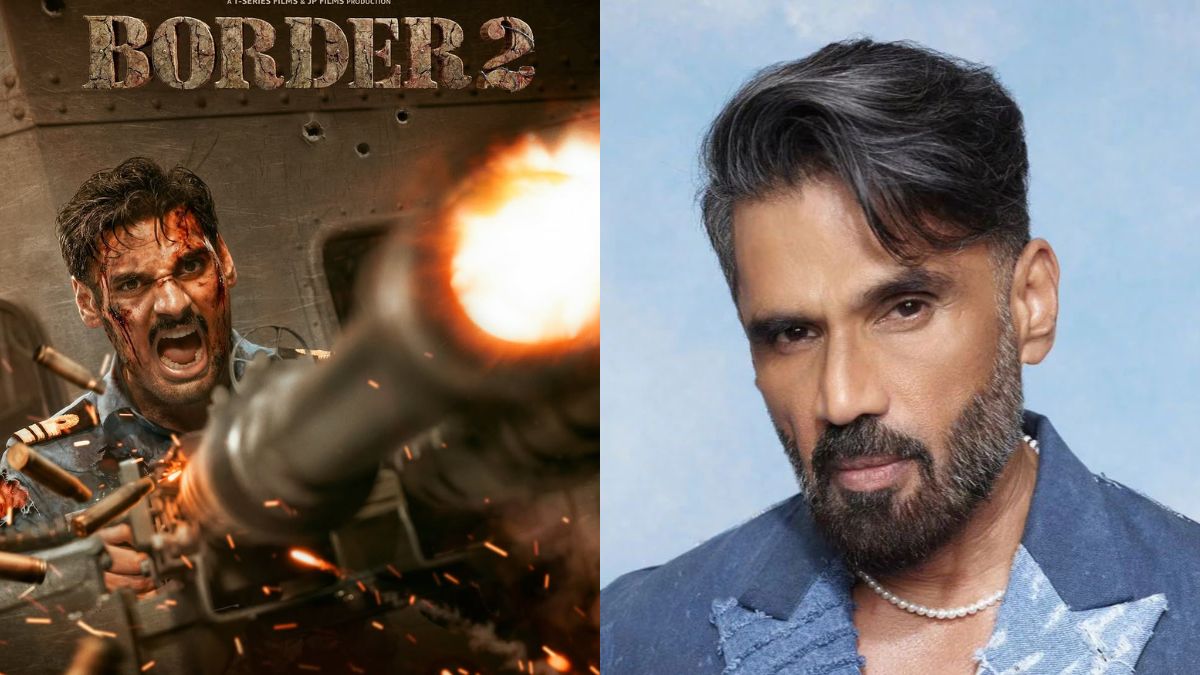 Suniel Shetty Posts Son Ahan's First Look From <i>Border 2</i>: "Courage Looks Good on You"