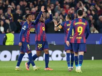 Jules Kounde Double Helps Barcelona Claim Eintracht Frankfurt Comeback Win