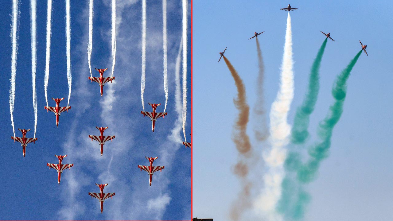 Day Two Of Rajkot Air Show Dazzles Spectators With Jaw-Dropping Aerobatics