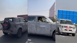 Tata Sierra Rivalling Mahindra Vision S Snapped Testing In India