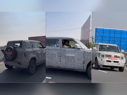 Tata Sierra Rivalling Mahindra Vision S Snapped Testing In India