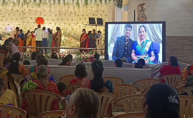 IndiGo Flight Cancelled, Techie Couple Attends Own Reception Online