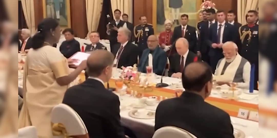 Vladimir Putin In India Highlights: PM Modi, Putin Sit Together At State Banquet, President Murmu Delivers Speech