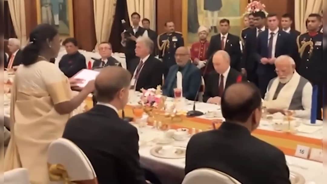 Vladimir Putin In India Highlights: PM Modi, Putin Sit Together At State Banquet, President Murmu Delivers Speech