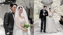Shin Min-Ah Marries Kim Woo-Bin In A Dreamy Ellie Saab Wedding Gown