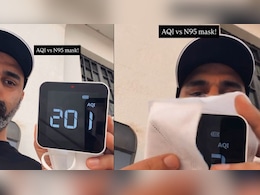 क्या मास्क पहनकर दिल्ली NCR के पॉल्यूशन से बच जाओगे, शख्स ने दिखाया चौंकाने वाला LIVE प्रयोग