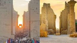 Thousands Crowd Luxor Temple In Egypt To Watch A Stunning Winter Solstice Show In Viral Video