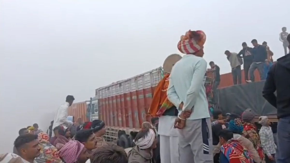 Dense Fog Leads To Massive Pile-Up On Haryana Highway, Many Drivers Injured