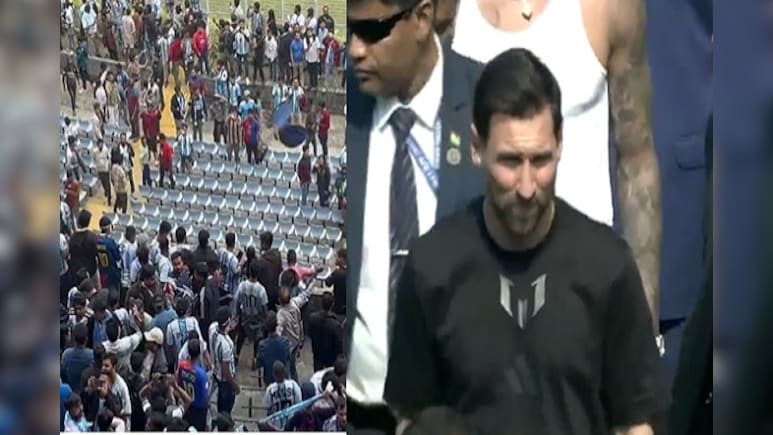 'पूरी तरह से शर्मनाक', मेस्सी का नहीं कर पाए दीदार, फैंस हुए गुस्से से लाल, मैदान में फेंकी बोतल, कुर्सियां तोड़ी