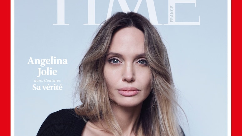 Angelina Jolie Bares Her Breast Cancer Scars On Time Magazine France Cover
