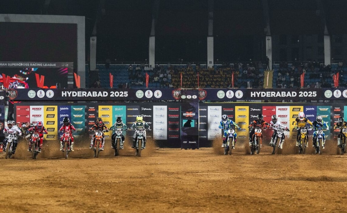 Team Gujarat Trailblazers Leads Season 2 Of Indian Supercross Racing League After Hyderabad Round