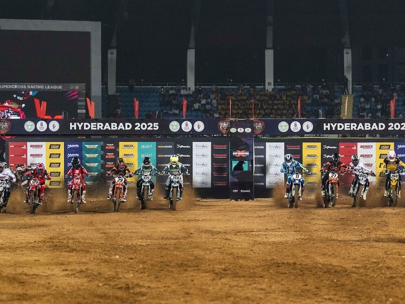 Team Gujarat Trailblazers Leads Season 2 Of Indian Supercross Racing League After Hyderabad Round