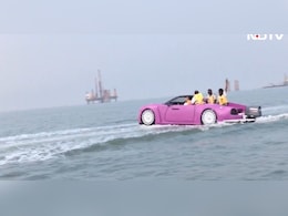 Maharashtra's 'Car In Sea': A Rolls Royce Boat Turning Heads At Juhu Beach