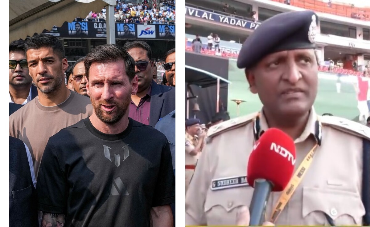 Lionel Messi: कोलकाता जैसा ना हो हाल, लियोनल मेस्सी इवेंट के लिए हैदराबाद में कैसी तैयारी? NDTV से पुलिस कमिश्नर ने क्या बताया