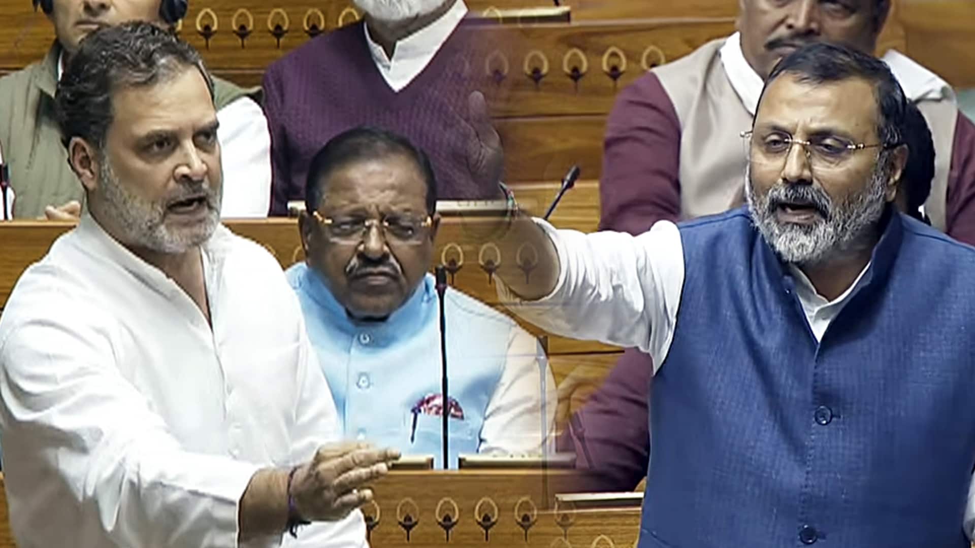 Nishikant Dubey Hits Back At Rahul Gandhi, Invokes Emergency To Counter 'Vote Chori' Charge