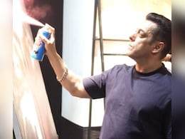 Salman Khan Birthday: बर्थडे से एक दिन पहले पेंटर बने सलमान खान, देखना चाहेंगे कैनवस पर उतारी किसकी तस्वीर?