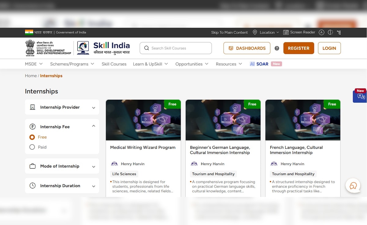 Skill India Opens Applications For 7 Free Foreign Language Internships
