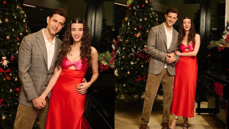 Hrithik Roshan And Girlfriend Saba Azad Share Loved-Up Pictures From Their Christmas Celebrations