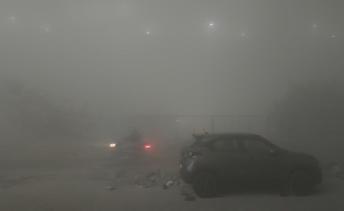 घने कोहरे में 'गायब' हुई दिल्ली, इंडिगो ने जारी की एडवाइजरी, सड़कों पर रेंग रही कारें, देखें वीडियो घने कोहरे में 'गायब' हुई दिल्ली, इंडिगो ने जारी की एडवाइजरी, सड़कों पर रेंग रही कारें, देखें वीडियो