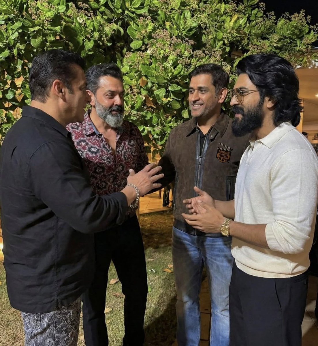 Salman Khan's Birthday Photo With MS Dhoni, Ram Charan, And Bobby Deol Goes Viral, Fans Call It A "Legendary Frame"