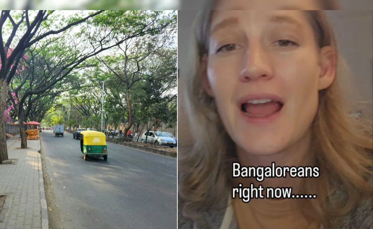 US Woman's Viral Take on Bengaluru's Cold Weather