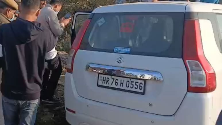 2 दिन से खड़ी हरियाणा नंबर की कार, पीछे की सीट पर मिली लाश; CCTV फुटेज से खुलेगा राज