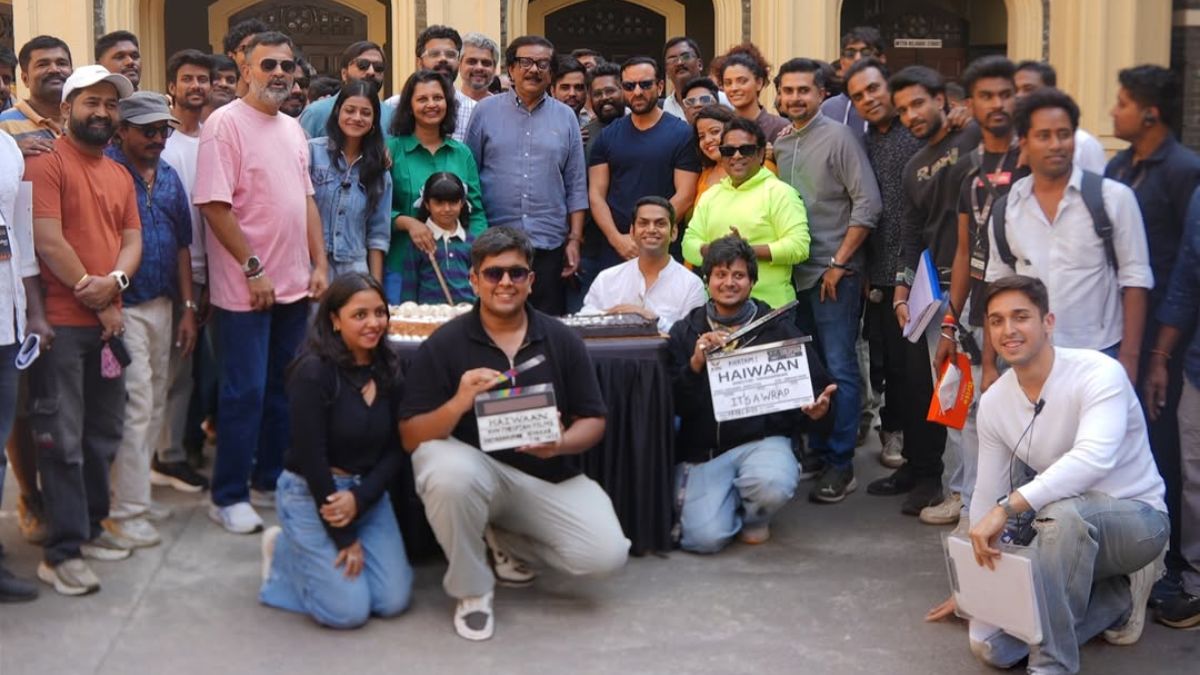 Saif Ali Khan Wraps Up Shoot For Priyadarshan's <i>Haiwaan</i>, Makers Drop BTS Photos From Set