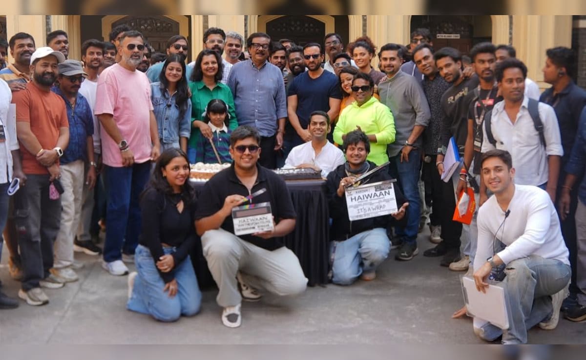Saif Ali Khan Wraps Up Shoot For Priyadarshan's Haiwaan, Makers Drop BTS Photos From Set