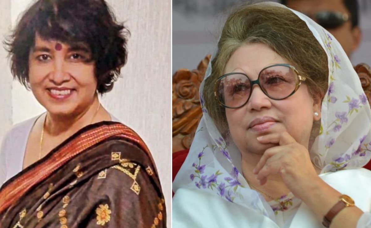 "With Her Death...": Exiled Bangladeshi Author Taslima Nasreen On Khaleda Zia