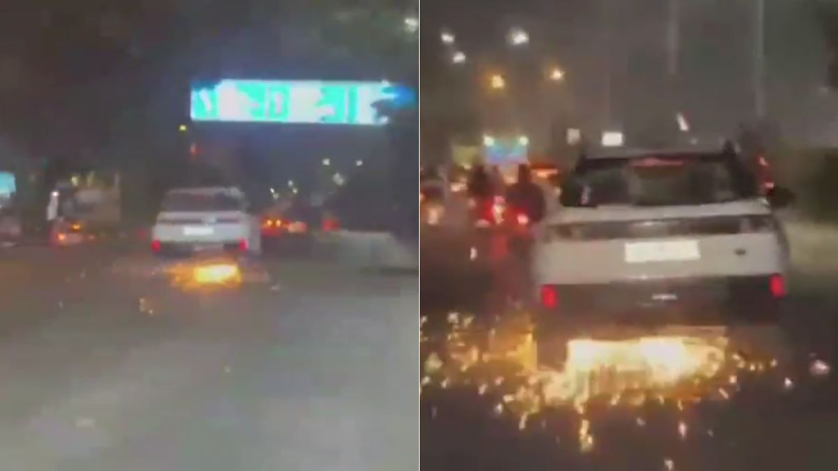 Video: Drunk Creta Driver Drags Royal Enfield Bike For 500 Metres In Bengaluru