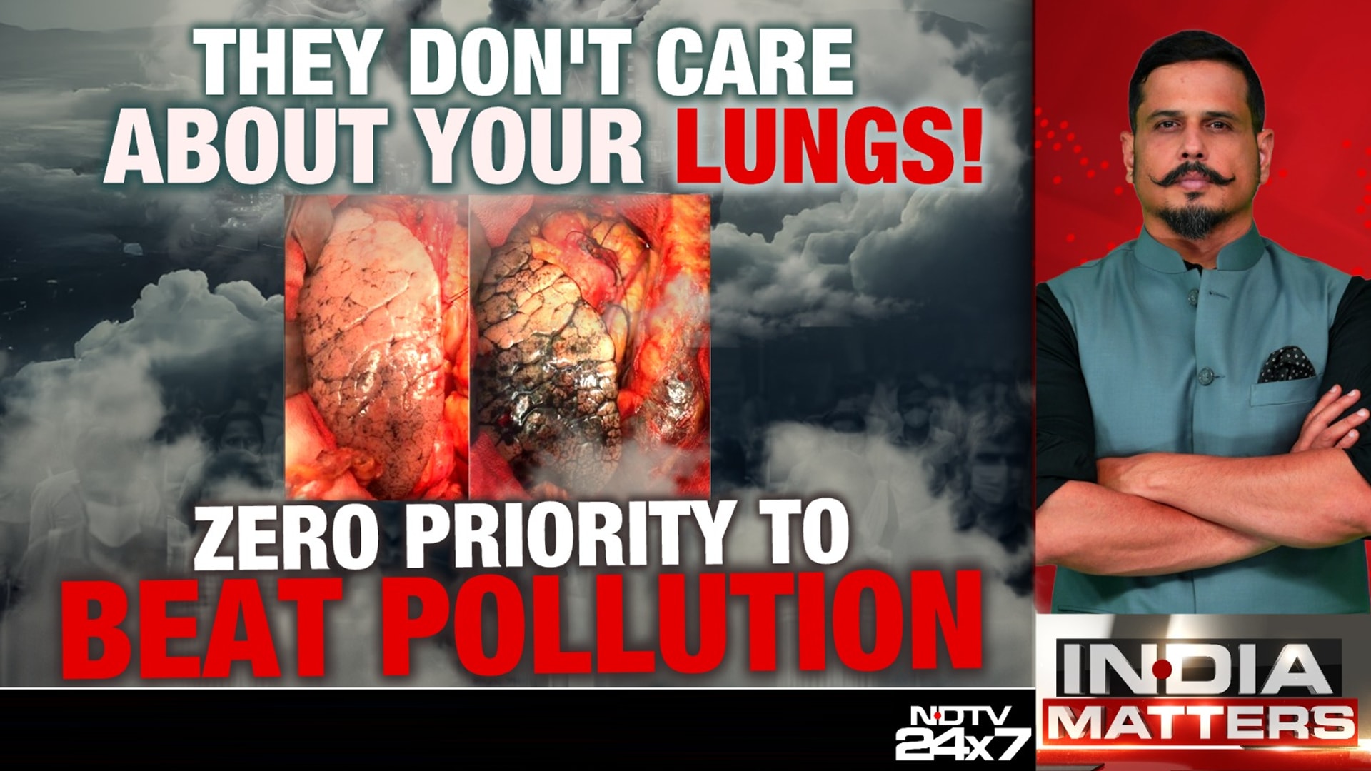 They Don't Care About Your Lungs: Zero Priority To Beat Pollution?