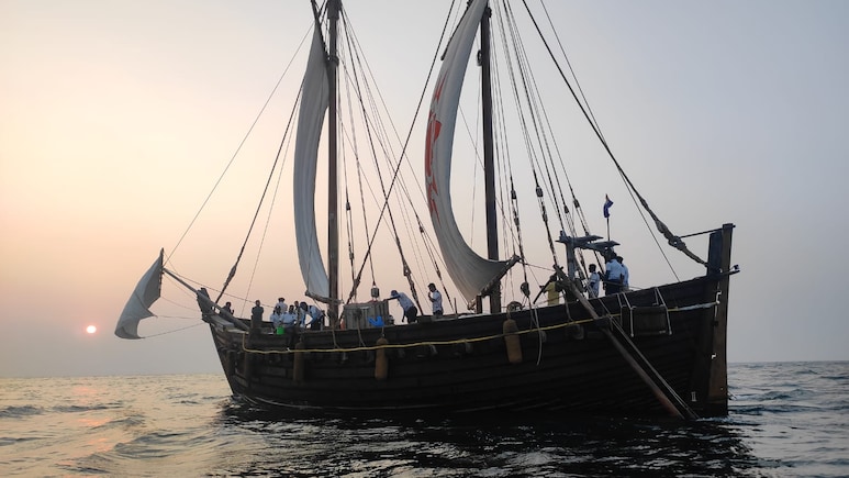 INSV Kaundinya: All About The Engine-Less Ship Set To Sail From India To Oman