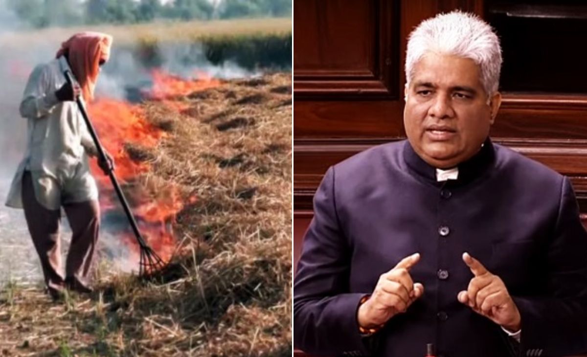 सरकार का दावा- पराली जलाने की घटनाओं में 90 फीसदी तक आई कमी, सवाल- फिर इतना प्रदूषण क्यों?