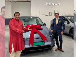 Paytm CEO Gets His Tesla Model Y Delivered After Almost A Decade