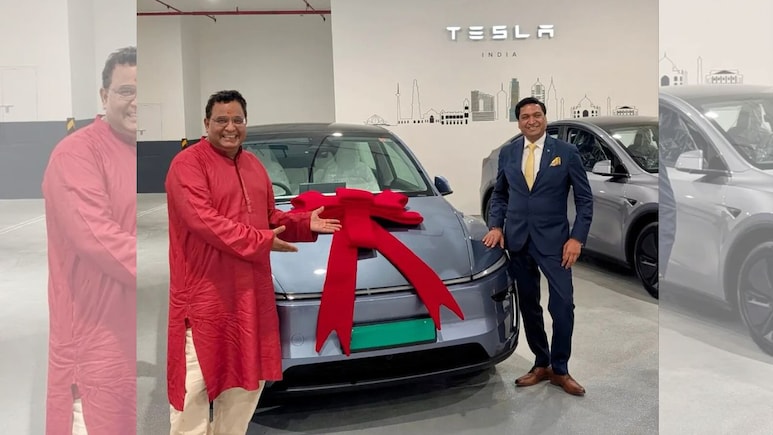 Paytm CEO Gets His Tesla Model Y Delivered After Almost A Decade
